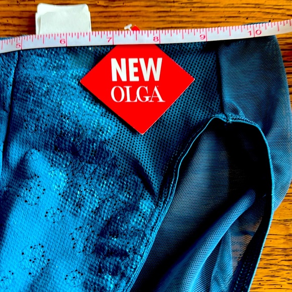 NWT VTG SexyOLGA Panties.Beautiful Lace & ColorBlueAgate.S:M Perfect Condition🎉 - Picture 7 of 7
